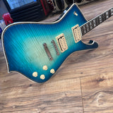 Greco GM CST Emerald Ocean Burst Flametop