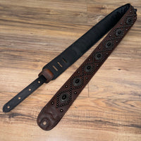 Carlino Orianthi Dark Ranch Leather Black Onyx Strap