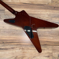 Dean USA custom shop ML in lizardburst flametop with matching headstock