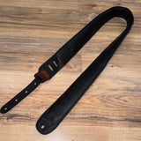 Carlino Orianthi Dark Ranch Leather Black Onyx Strap