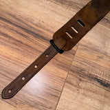 Carlino Orianthi Boson Leather Amber Concho Guitar strap