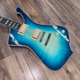 Greco GM CST Emerald Ocean Burst Flametop