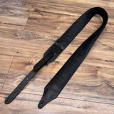 Carlino Ace Lightening Bolt Strap black scale leather