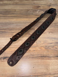 Carlino Orianthi Dark Ranch Leather Black Onyx Strap