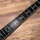 Dean USA custom shop ML in lizardburst flametop with matching headstock