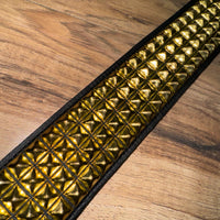 Carlino signature Joel Hoekstra Gold Pyramid Stage Strap