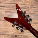 Dean USA custom shop ML in lizardburst flametop with matching headstock