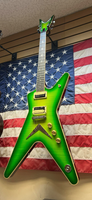 Dean USA custom shop ML in lizardburst flametop with matching headstock