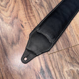 Carlino Ace Frehley lightening bolt strap black with silver bolt