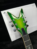 Dean USA custom shop ML in lizardburst flametop with matching headstock