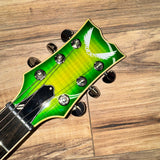 Dean USA Thorobred custom shop Lizardburst
