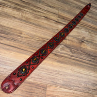Carlino Orianthi Vampyre Red Latigo Tiger Eye Strap