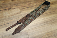Carlino Ditressed Bison Parachute Swirl Strap