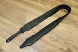 Carlino Custom Saucer Swirl Studded Black Leather Strap