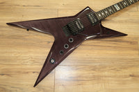 Dean USA Dime Stealth Trans Black Flame