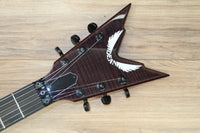 Dean USA Dime Stealth Trans Black Flame
