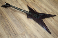 Dean USA Dime Stealth Trans Black Flame