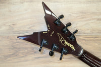 Dean USA Dime Stealth Trans Black Flame