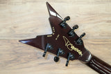 Dean USA Dime Stealth Trans Black Flame