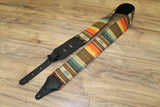 Carlino Custom Santa Fe Saddle Blanket Fabric Guitar Strap