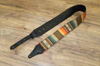 Carlino Custom Santa Fe Saddle Blanket Fabric Guitar Strap