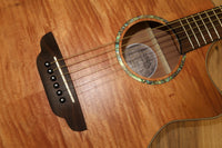 Luna High Tide EXM Grand Auditorium Acoustic Electric Guitar