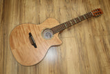 Luna High Tide HT EXM Nylon String Acoustic/ electric guitar
