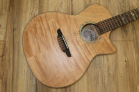 Luna High Tide HT EXM Nylon String Acoustic/ electric guitar