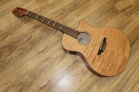 Luna High Tide HT EXM Nylon String Acoustic/ electric guitar