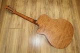 Luna High Tide HT EXM Nylon String Acoustic/ electric guitar