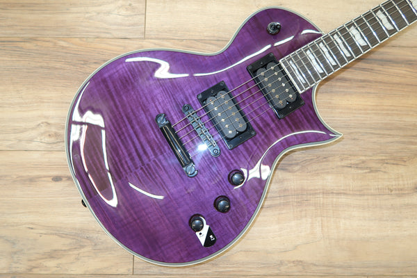 ESP LTD EC1000 STP See Through Purple Flame
