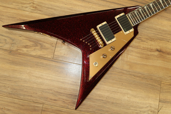 ESP LTD Kirk Hammet KHV Red Sparkle