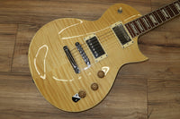 ESP LTD EC 256 FM in Vintage Natural Flame top