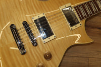 ESP LTD EC 256 FM in Vintage Natural Flame top