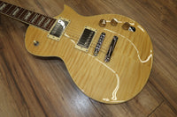 ESP LTD EC 256 FM in Vintage Natural Flame top