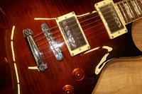 ESP LTD EC 256 FM in Dark Brown Sunburst Flame top
