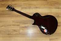 ESP LTD EC 256 FM in Dark Brown Sunburst Flame top