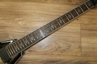 Dean Vengeance V Floyd Charcoal Burst Flame