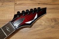 Dean Vengeance V Evertune, Black Cherry burst Flametop