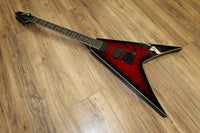 Dean Vengeance V Evertune, Black Cherry burst Flametop