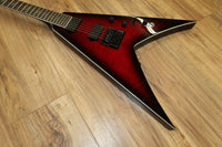 Dean Vengeance V Evertune, Black Cherry burst Flametop