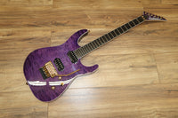 Jackson SLQ2 Mahog Soloist Pro, trans purple quilt