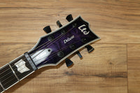 ESP LTD EC1000 QM SEE THRU PURPLE SUNBURST