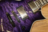 ESP LTD EC1000 QM SEE THRU PURPLE SUNBURST