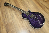 ESP LTD EC1000 QM SEE THRU PURPLE SUNBURST