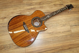 Luna Vineyard Koa Grand Auditorium Acoustic Electric Guitar