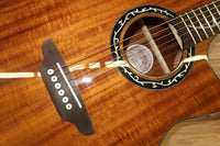 Luna Vineyard Koa Grand Auditorium Acoustic Electric Guitar