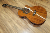 Luna Vineyard Koa Grand Auditorium Acoustic Electric Guitar
