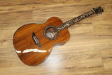Luna Vineyard Koa Bevel Folk A/E