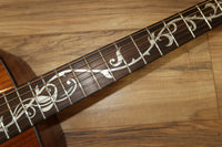 Luna Vineyard Koa Bevel Folk A/E